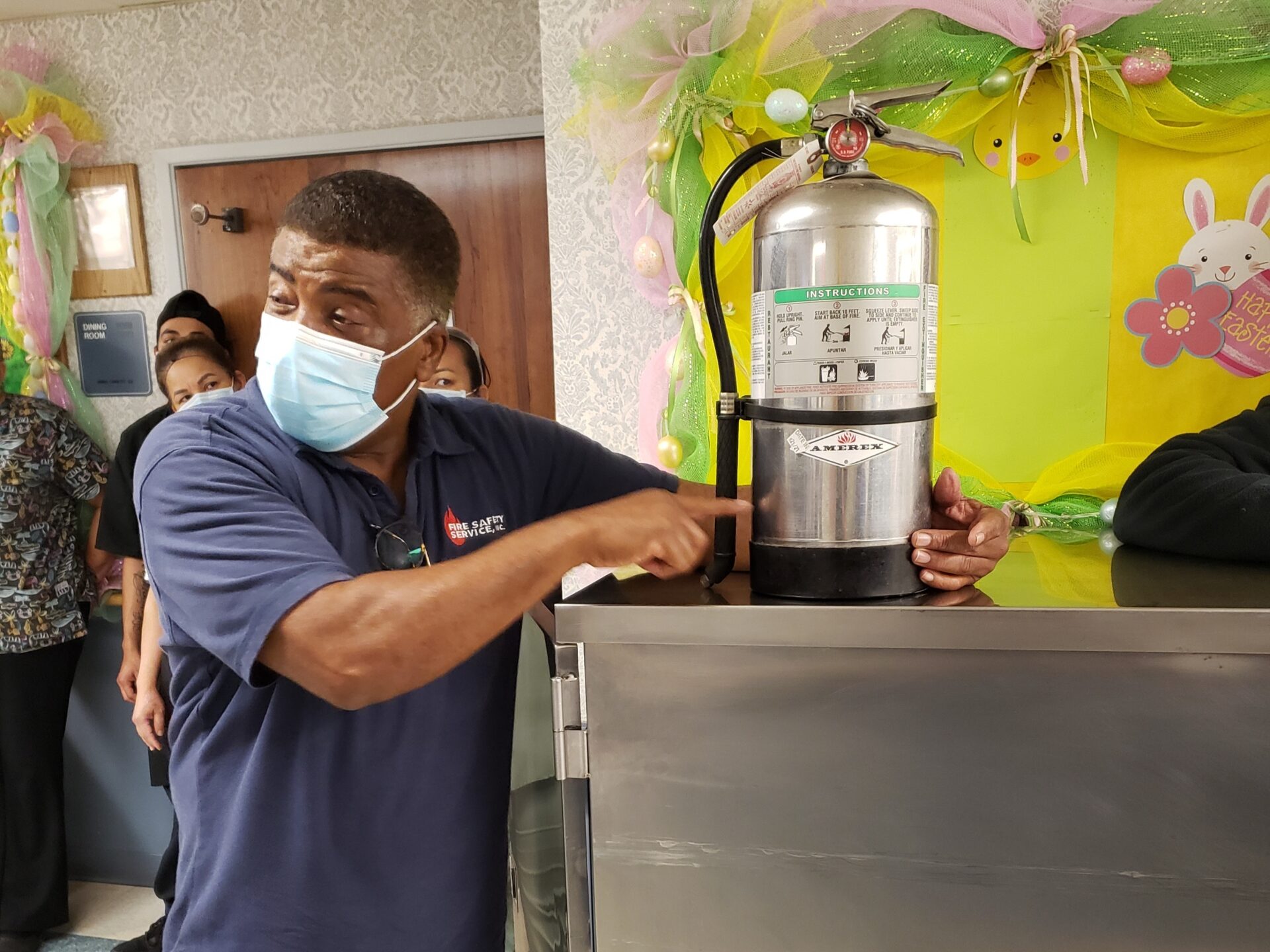 Fire and disaster drill training